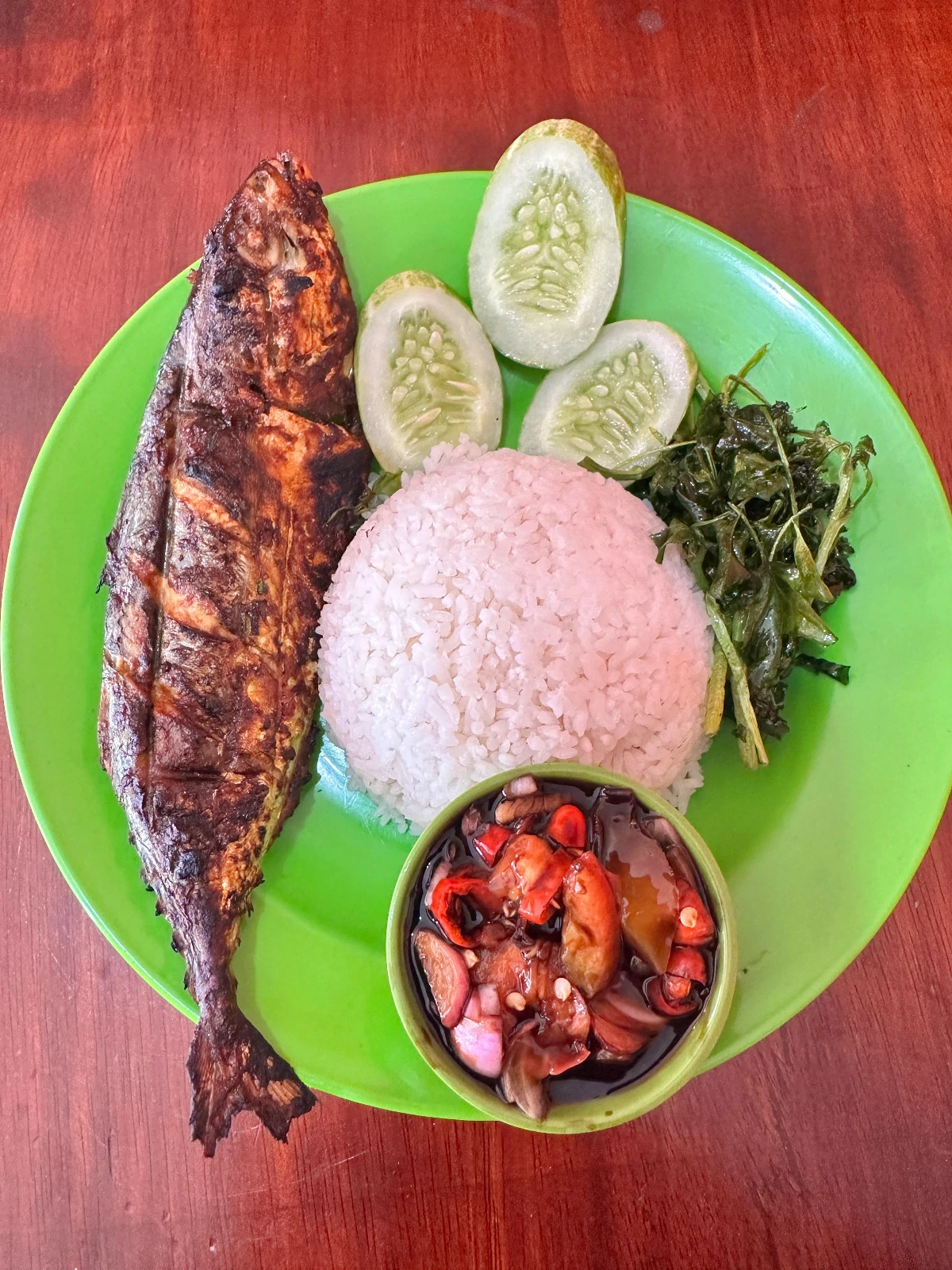 Pamak Ikan Kembung Bakar